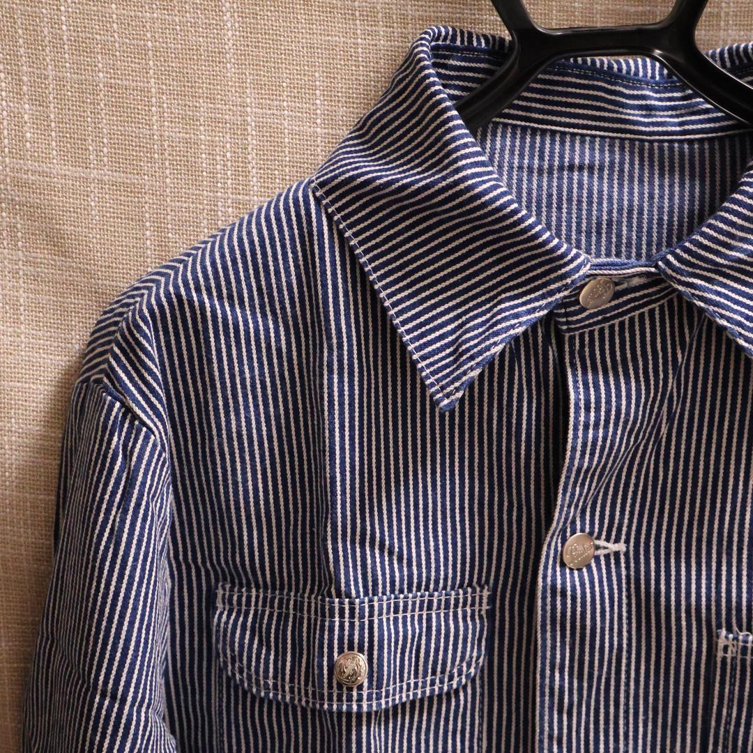 ポインターヴィンテージ 1990's ヒッコリーカバーオール us L(xl)