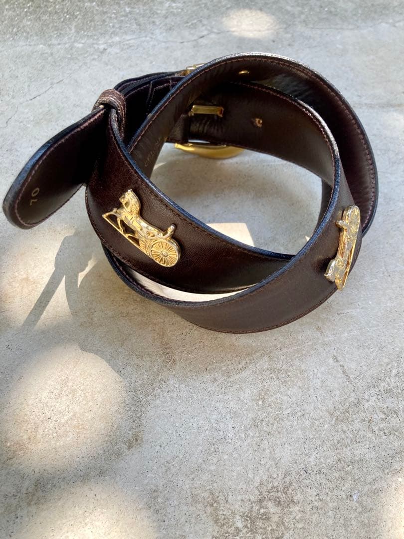 大幅値下げ限定セール中vintage CELINE レザーベルトセリーヌ