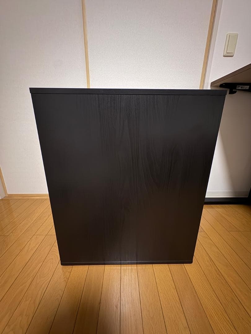 【美品】Ikea イケアALEX アレクス 引き出しユニットブラックブラウン