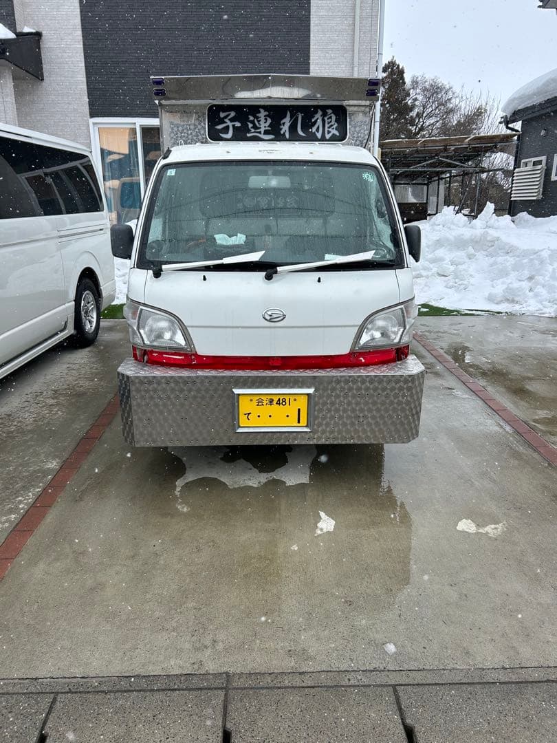 軽トラ　デコトラ　フロントウロコバンパー