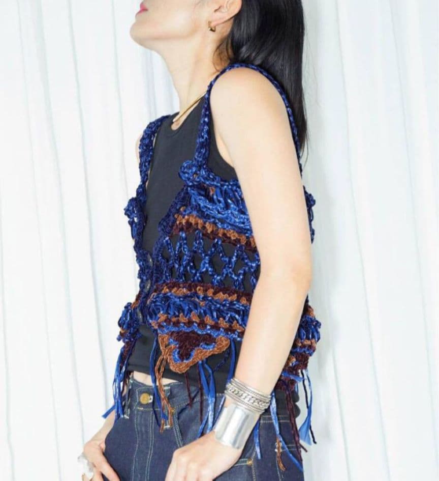 CITYSHOP★ODAKHA 別注 クロシェビスチェ