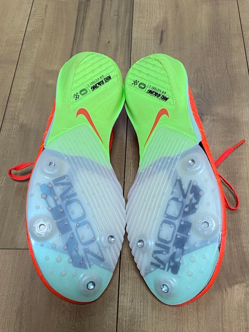 NIKEエアズームビクトリー2 27cm ピン、シューズ袋付き