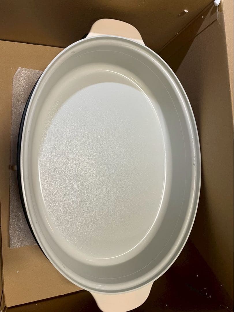 BRUNO ホットプレート オーバル ブラック