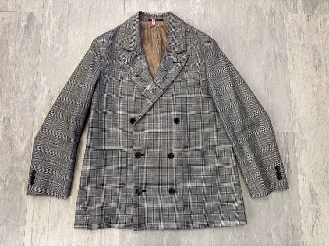 TOMORROWLAND シェットランドウール ダブルブレステッド6Bジャケット