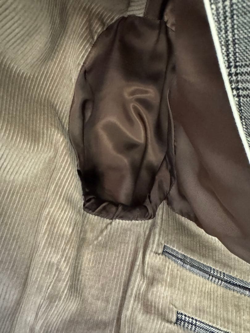 TOMORROWLAND シェットランドウール ダブルブレステッド6Bジャケット