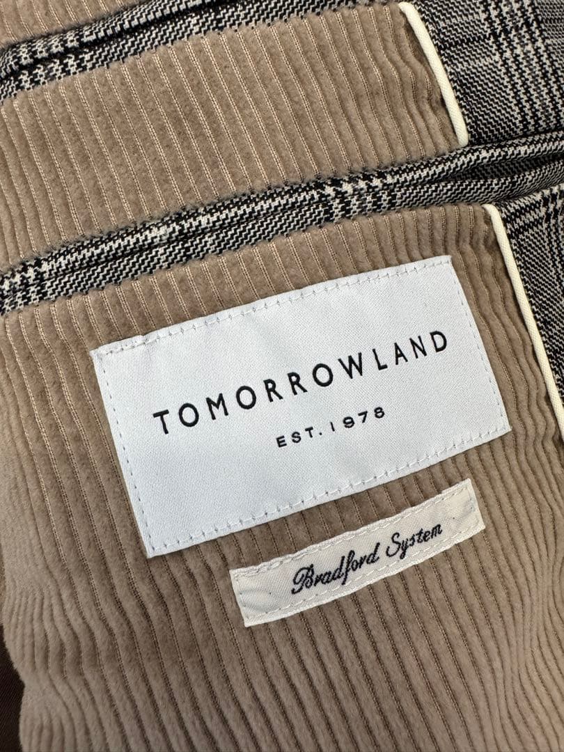TOMORROWLAND シェットランドウール ダブルブレステッド6Bジャケット