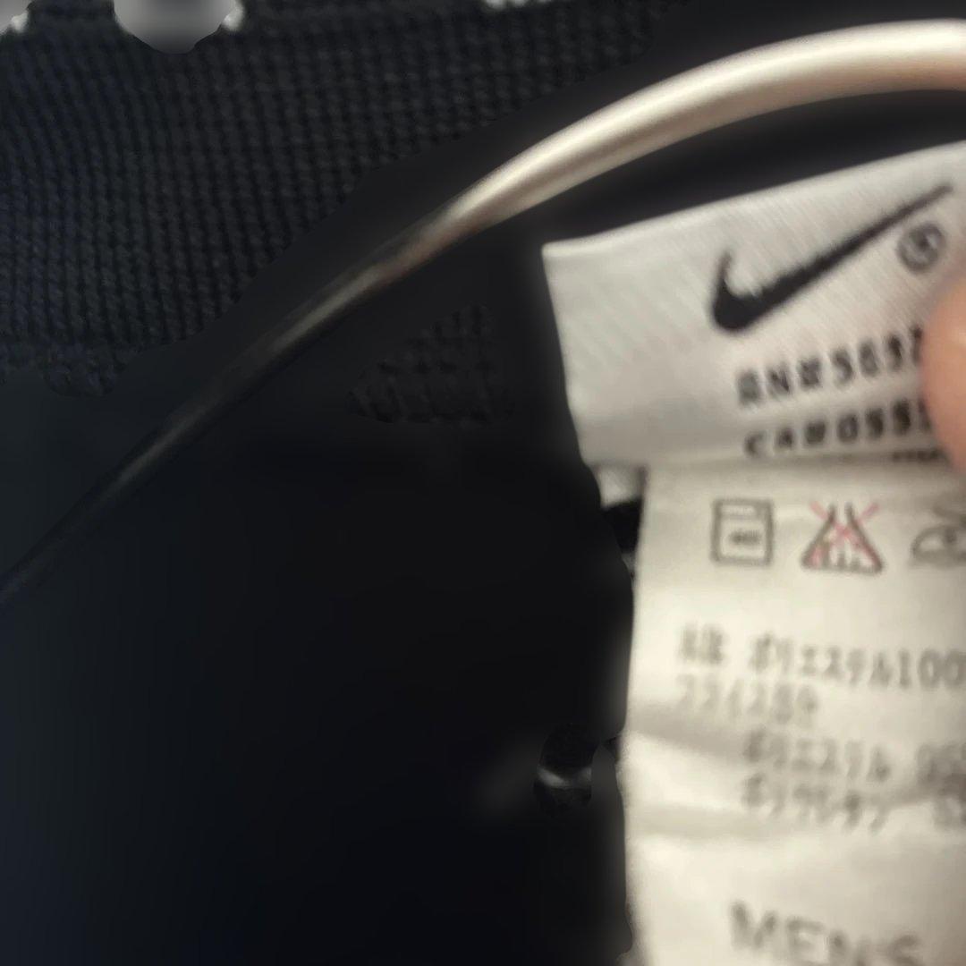 DeadStock90sNIKEオールドナイキ銀タグトラックジャケットジャージ黒