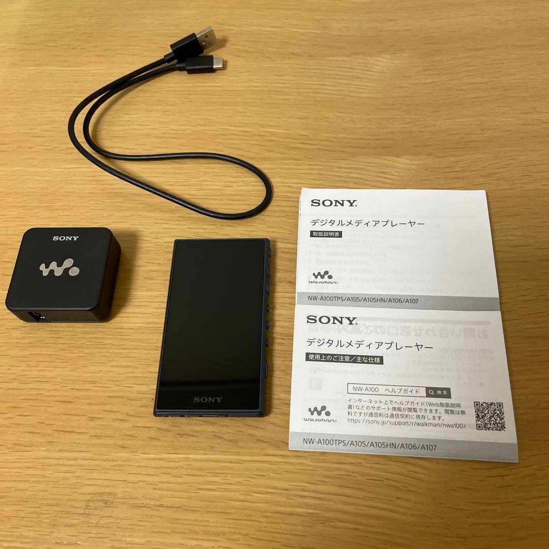 SONY ウォークマン NW-A105 ブルー 16GB