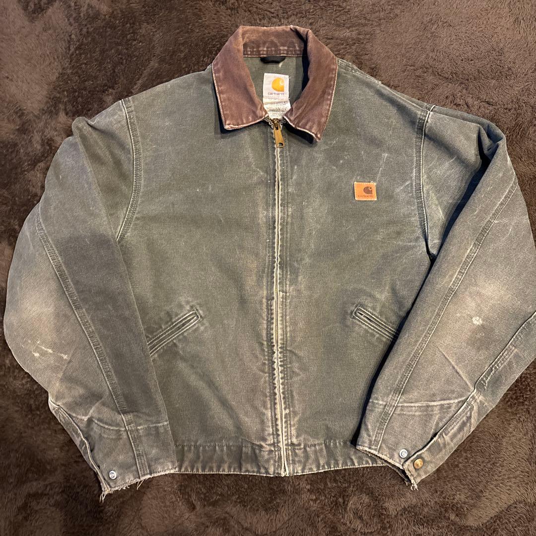 希少 Carhartt カーハート デトロイトジャケット MOS 裏地無し M