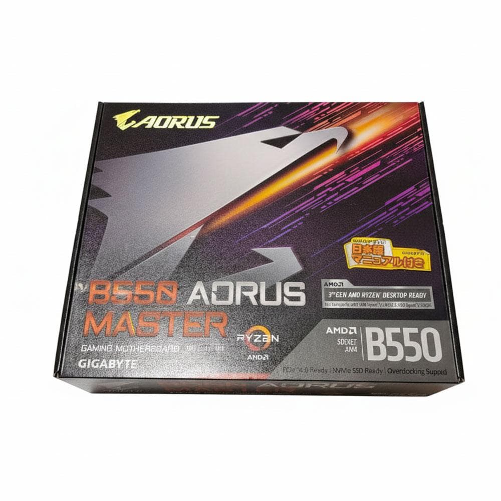 マザーボード GIGABYTE B550 AORUS MASTER