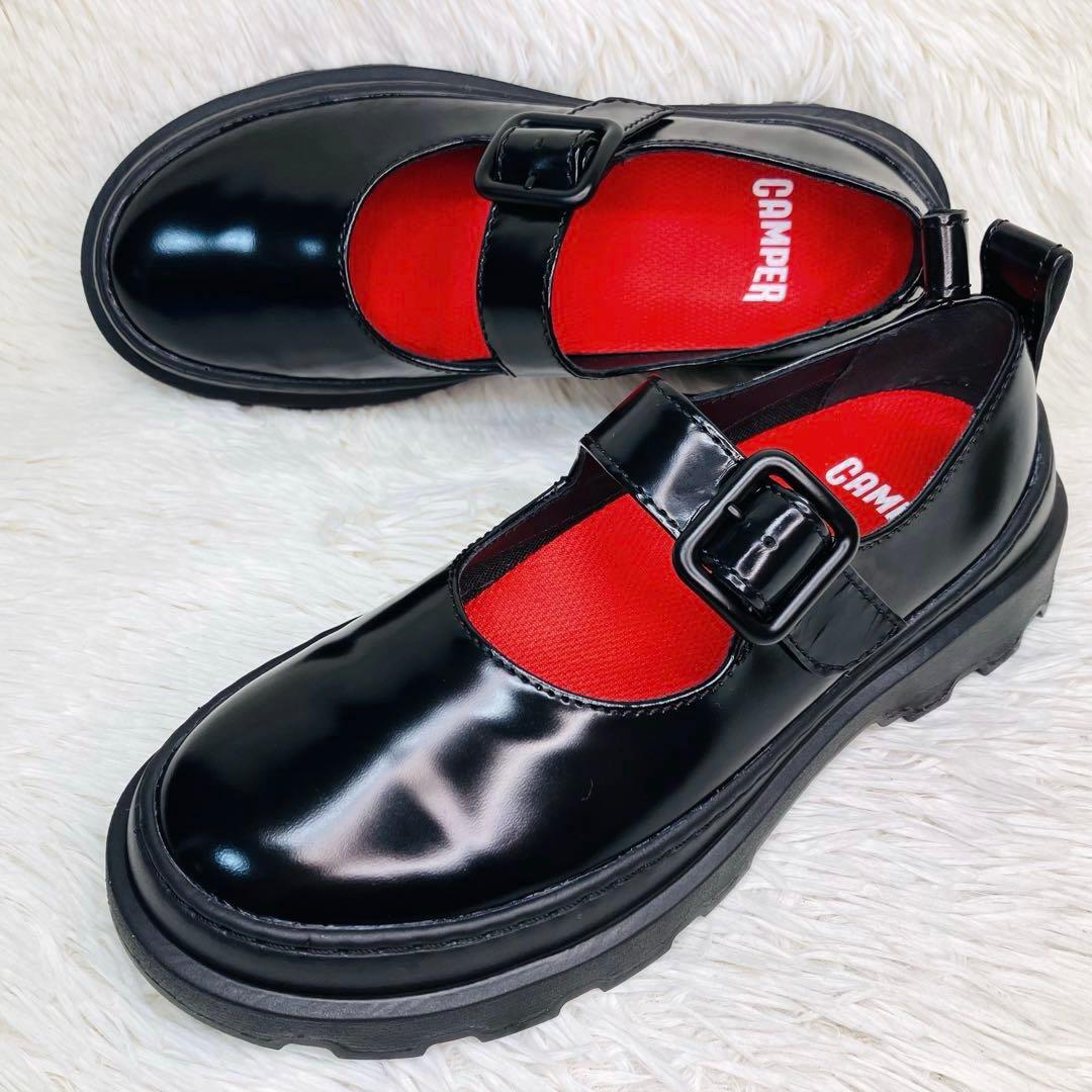 【未使用級】カンペール36 CAMPER BRUTUS+ブラックメリージェーン