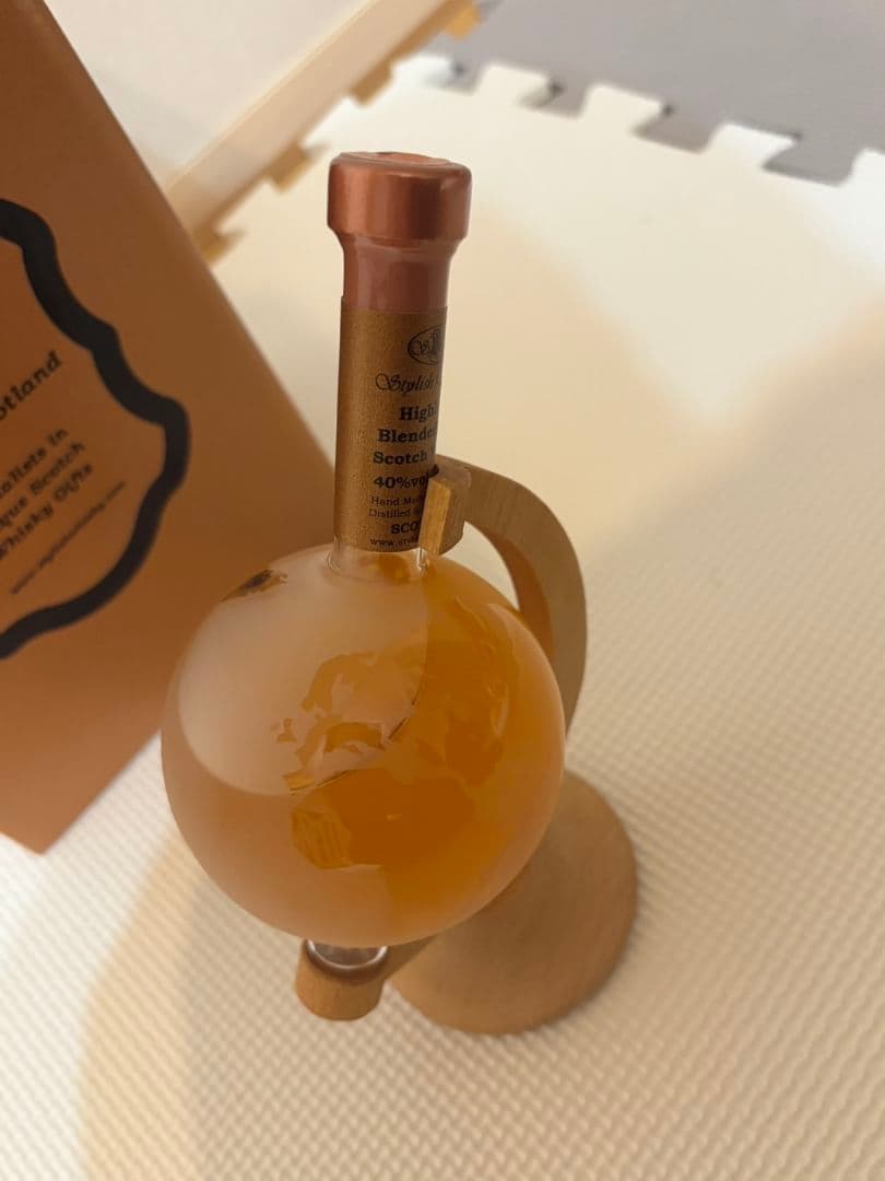 Scotch whisky 地球儀型ウィスキー アンティーク