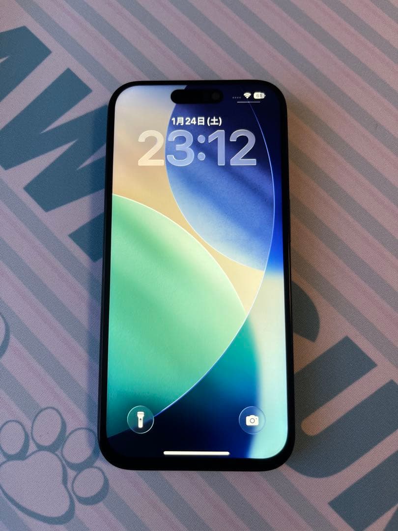 iPhone 15 Pro 128GB ブルーチタニウム　ジャンク品