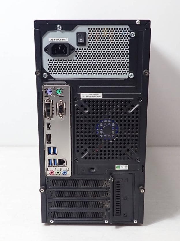 動作品　第8世代Xeon E-2186G DDR4-32GB SSD256GB