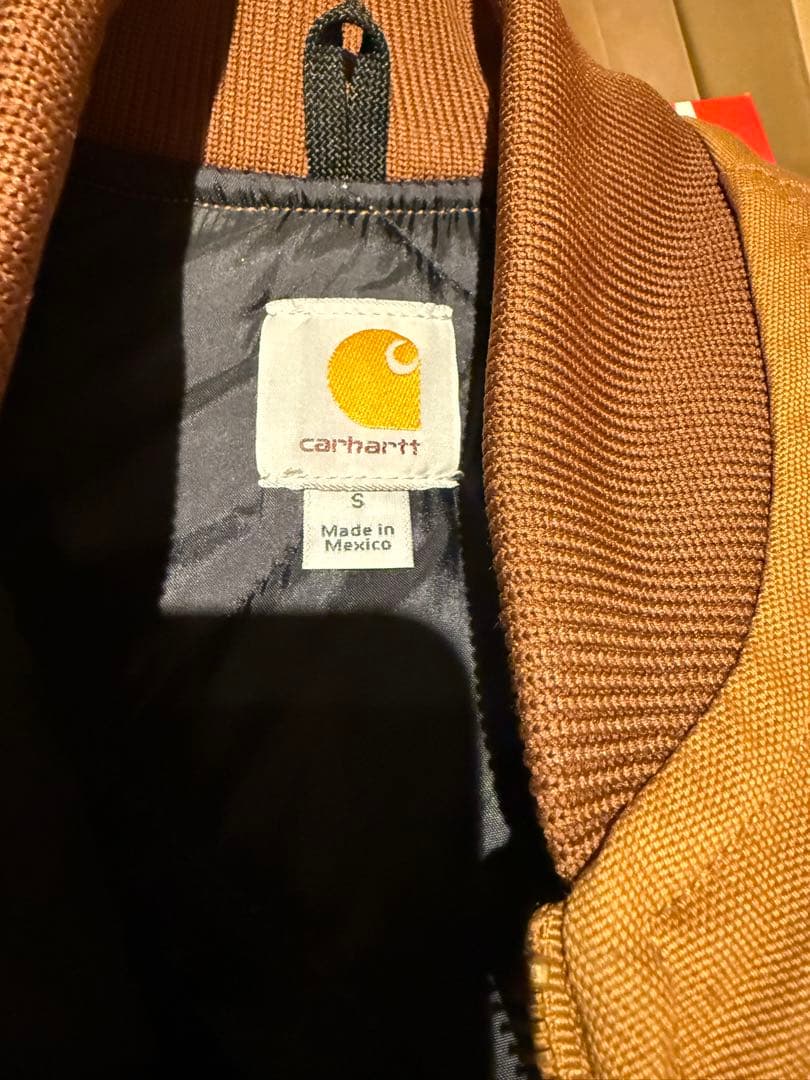 Carhartt ブラウン ダックベスト S