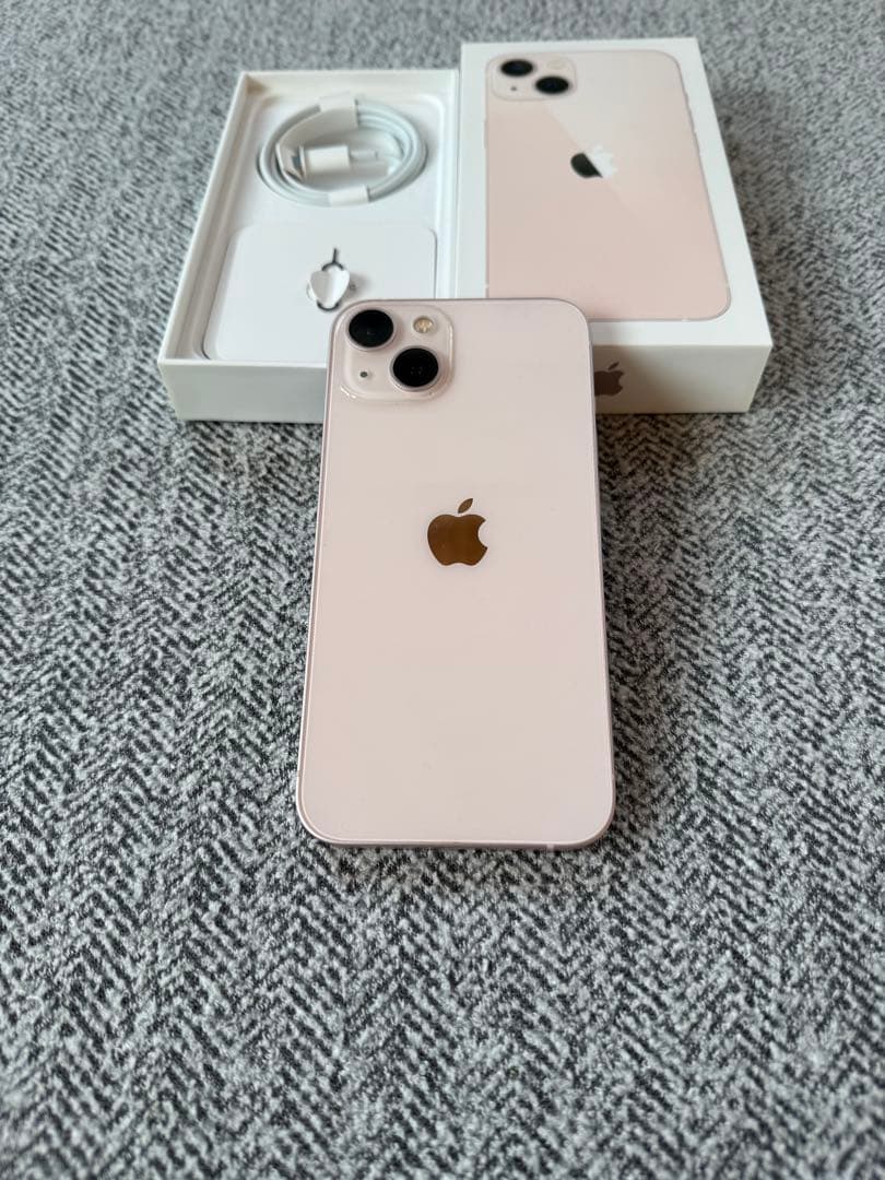 SIMフリー　残債等なし　iPhone13 128GBピンク