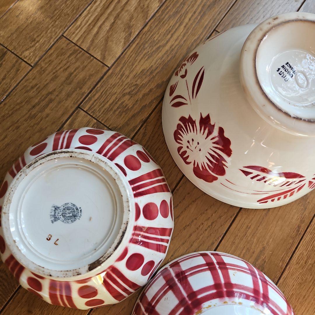 カフェオレボウル 12個セット フランス蚤の市