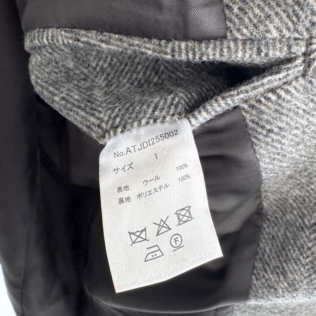 25AW Apartment Three ヘリンボーンブレザー 定価8.2万 1