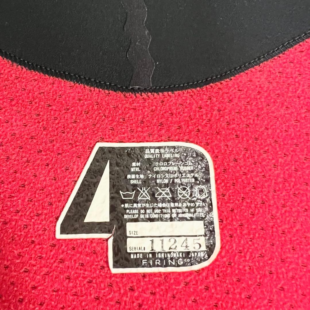 ウエットスーツ 4D セミドライ 4DIMENSIONS 裏起毛 5×3mm