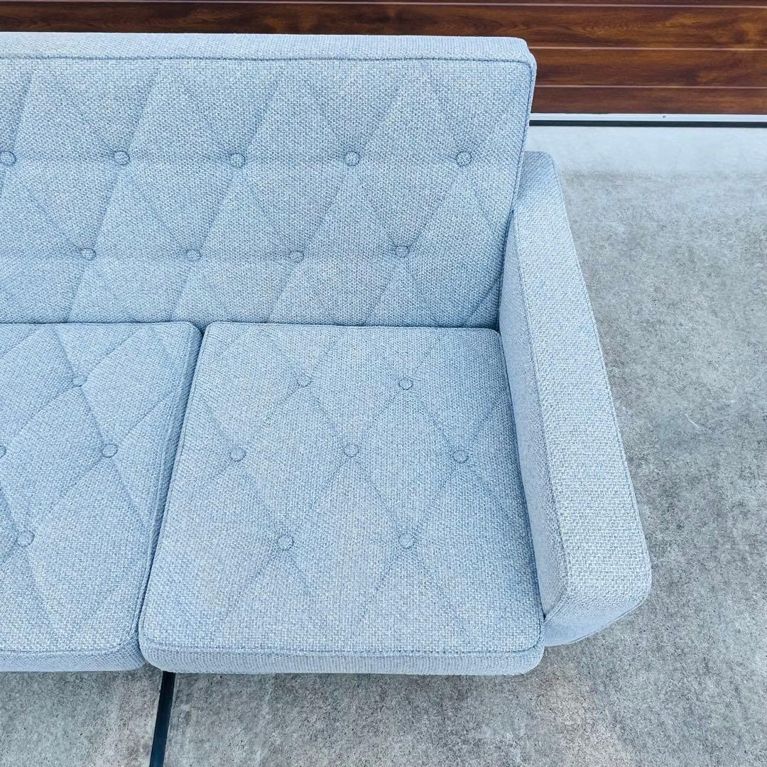 カリモク60ロビーチェア3シーター ベスパグレー