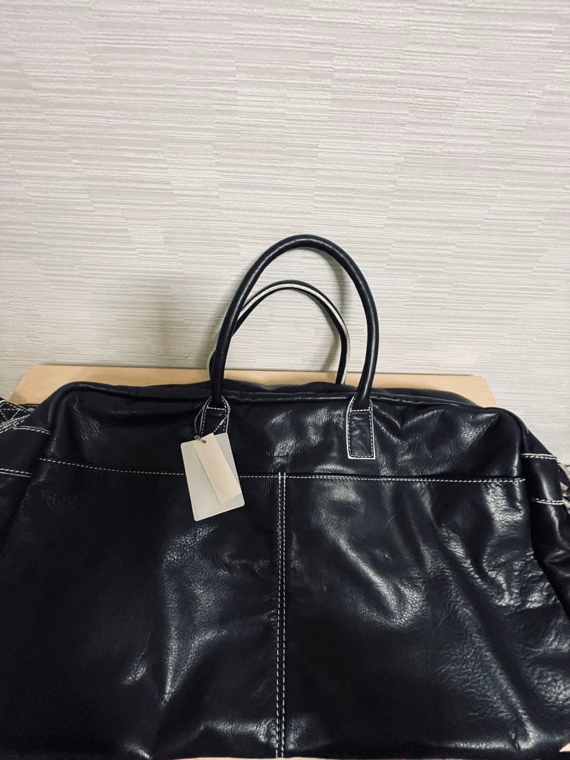 【最終価格】ナンバーナイン 02SS モダン期 レザーボストンバッグ