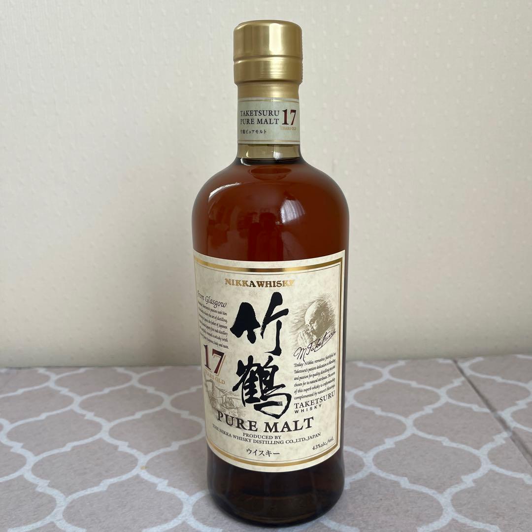 竹鶴17年 700ml Nikka Taketsuru Pure Malt