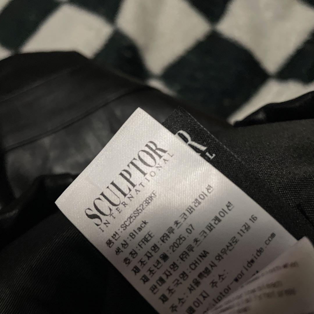 SCULPTOR レザー ハンドバッグ 最終値下げ