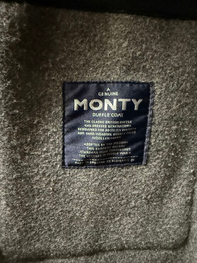 Gloverall MONTY グレー ダッフルコート 英国製