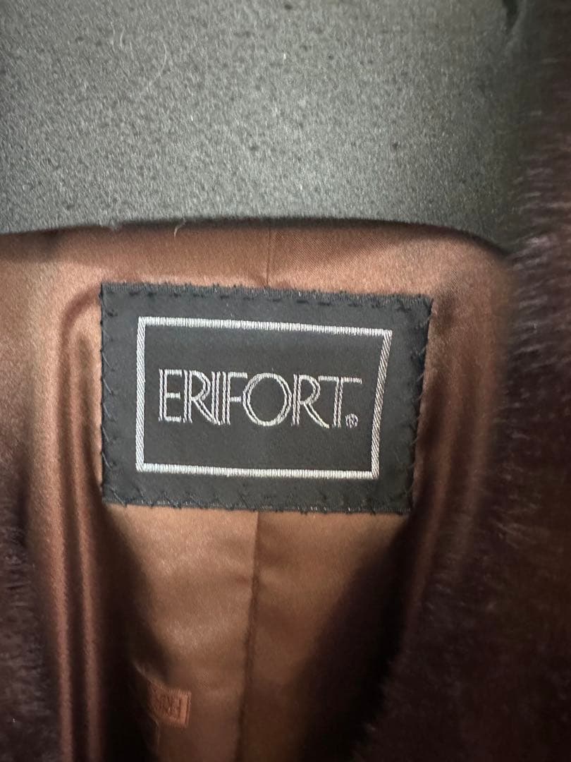 極美品 ERIFORT 毛皮 9号