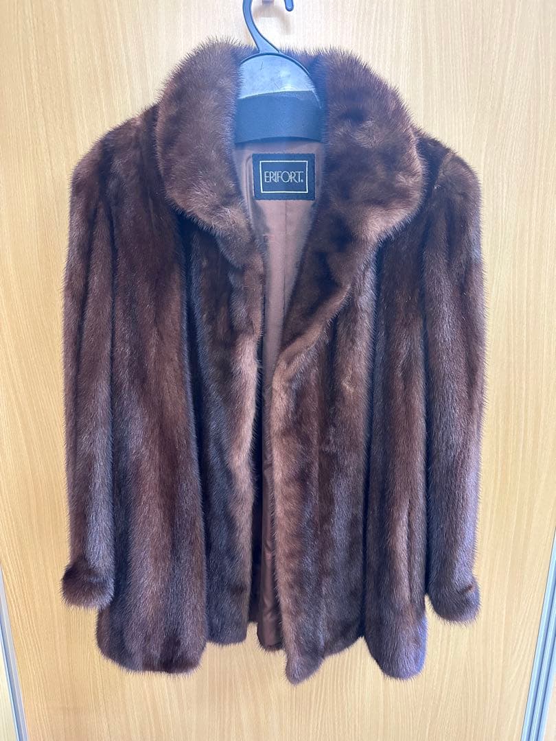 極美品 ERIFORT 毛皮 9号