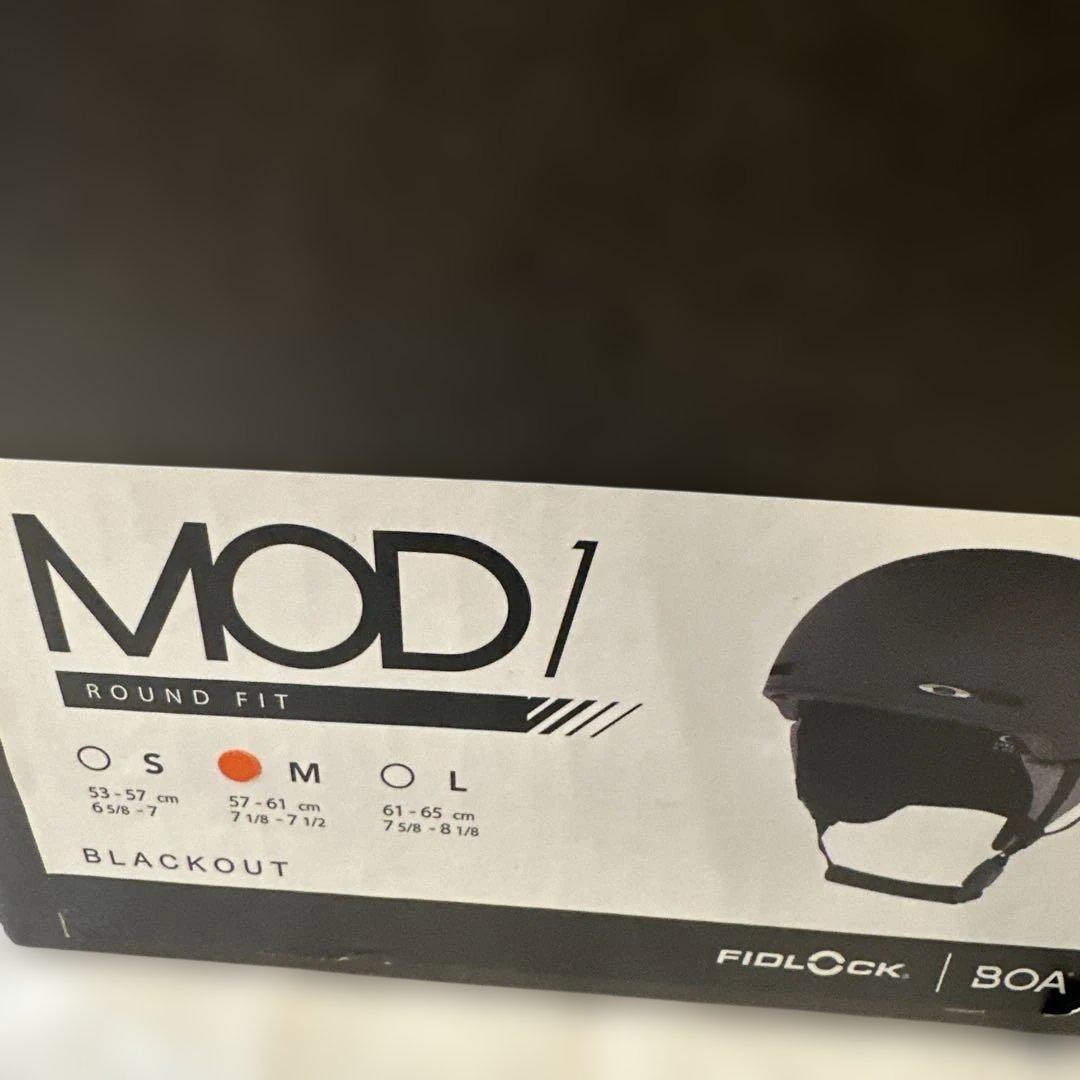 オークリー99505A-02E MOD1-ASIA FIT Blackout