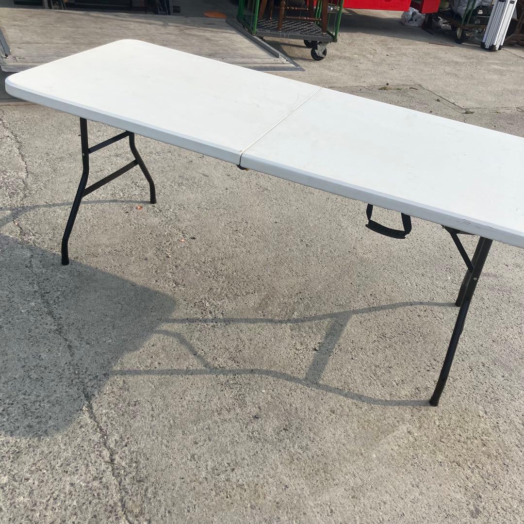 折りたたみ式 大型 アウトドアテーブル フォールディングテーブル 長机 レジャー