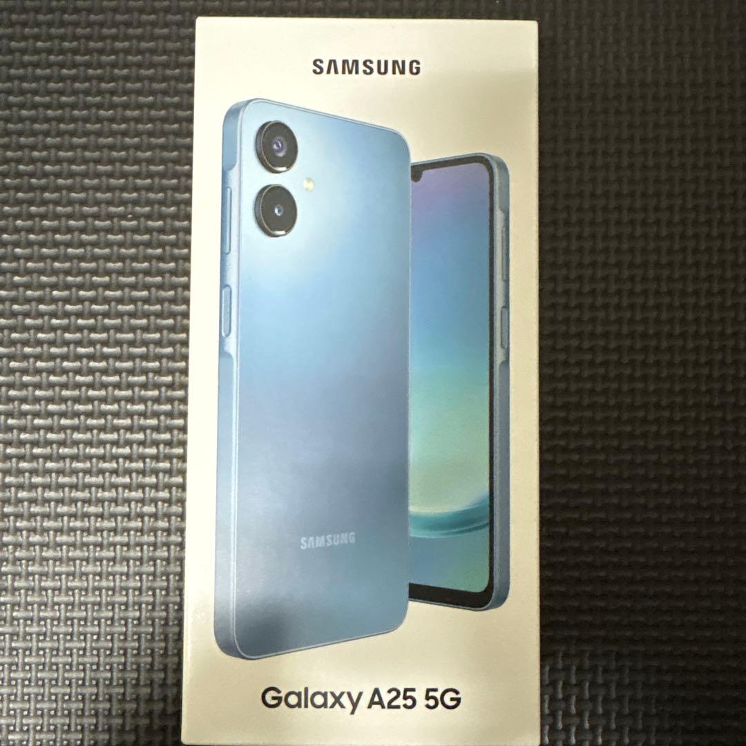 新品未使用品Galaxy A25 5G ブルー