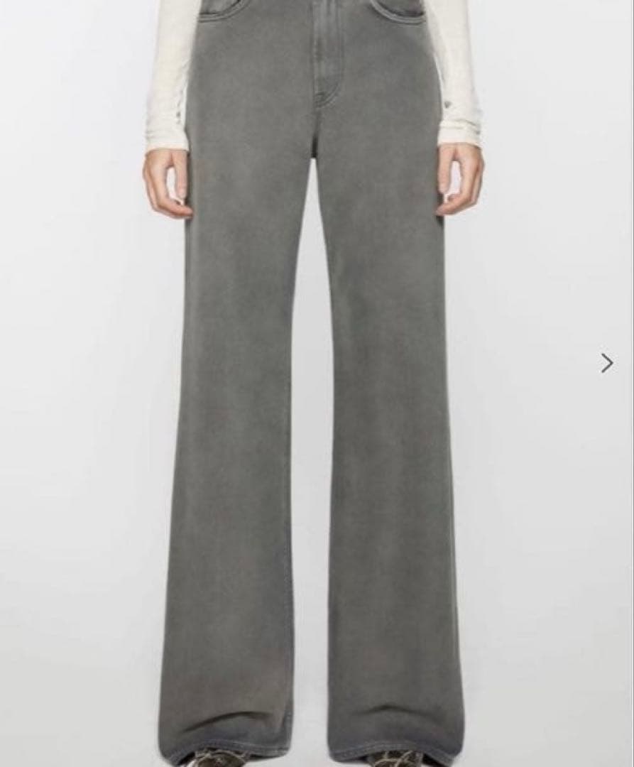 【美品】Acne studio リラックスフィットジーンズ 2022F グレー