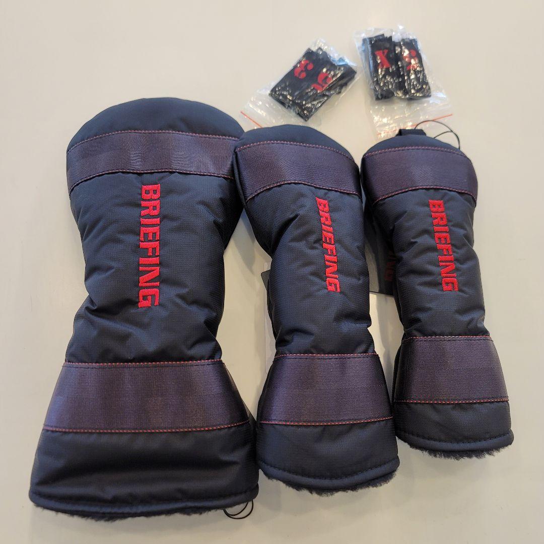 新作　新品　BRIEFING　正規品　CS ヘッドカバー　3点セット　ブラック