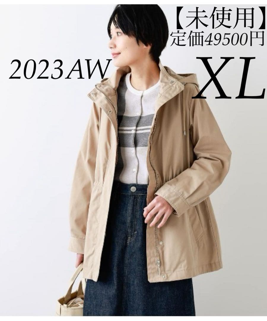 NEW YORKER 2023 コットンナイロンツイル ライナー付きモッズコート