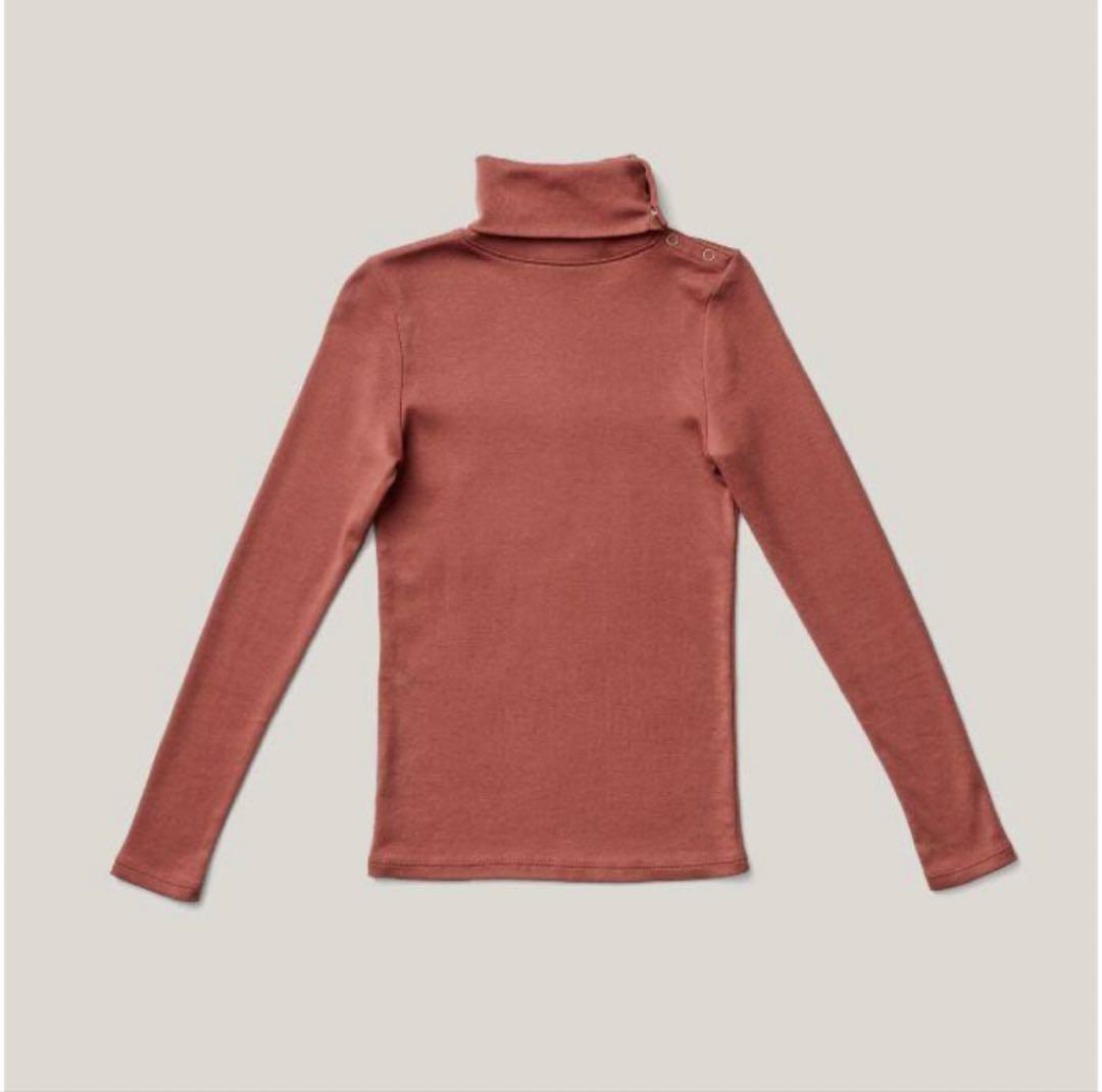 トップス soor ploom Long Sleeve Snap Turtleneck