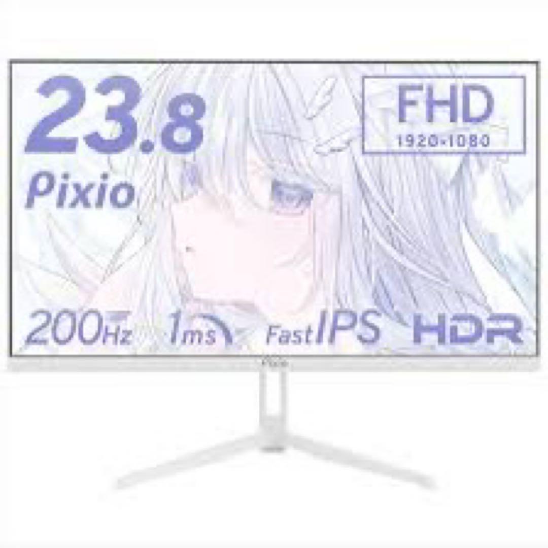 テレビ Pixio PX248Wave White