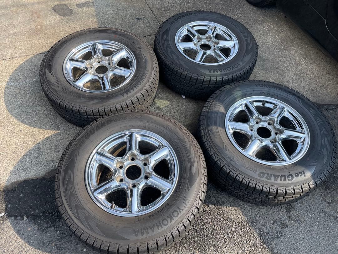 235/70R16 M14 GMC タホ スタッドレスタイヤホイール‼️バラ売り可