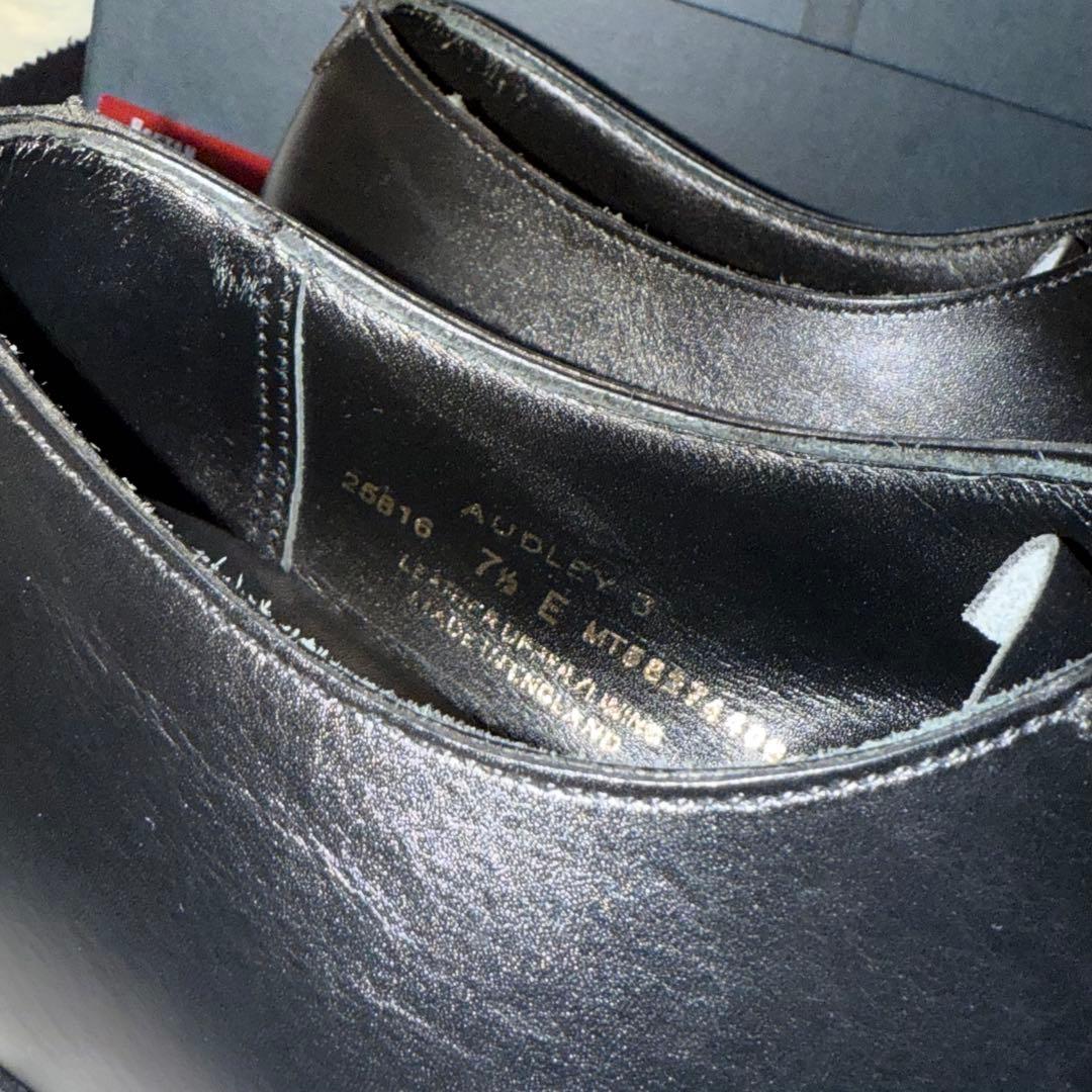 ⭐️未使用級⭐️　クロケット&ジョーンズ　Audley3　ビジネスシューズ　黒