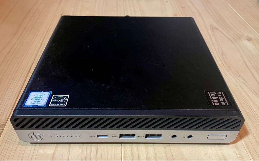 整備済 HP EliteDesk 800 G4 8世代 i7 8GB/500GB
