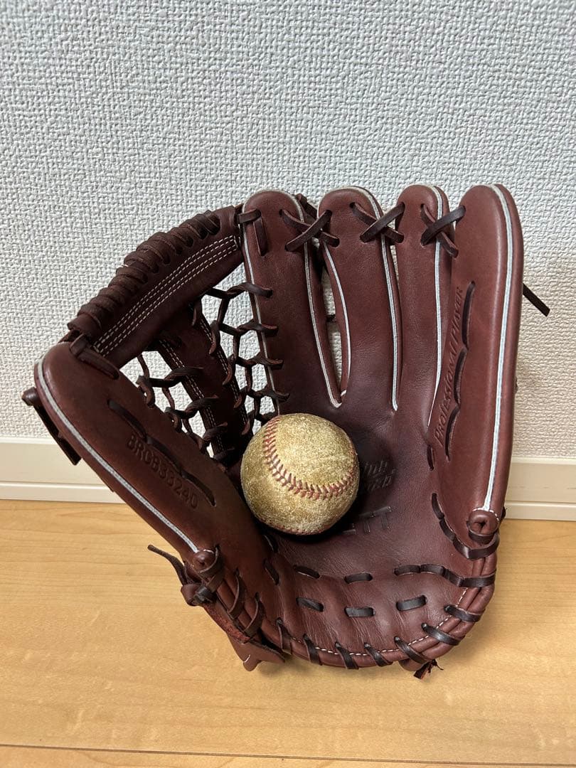 ZETT Wandit Road ブラウン 大人　軟式　外野用グローブ