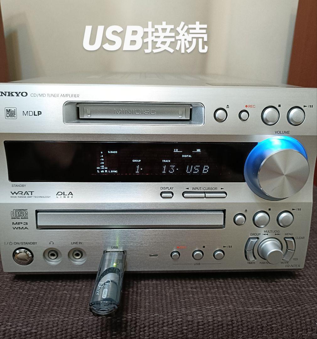 ONKYO FR-N7EX ピックアップ交換済 リモコン付　 完動品