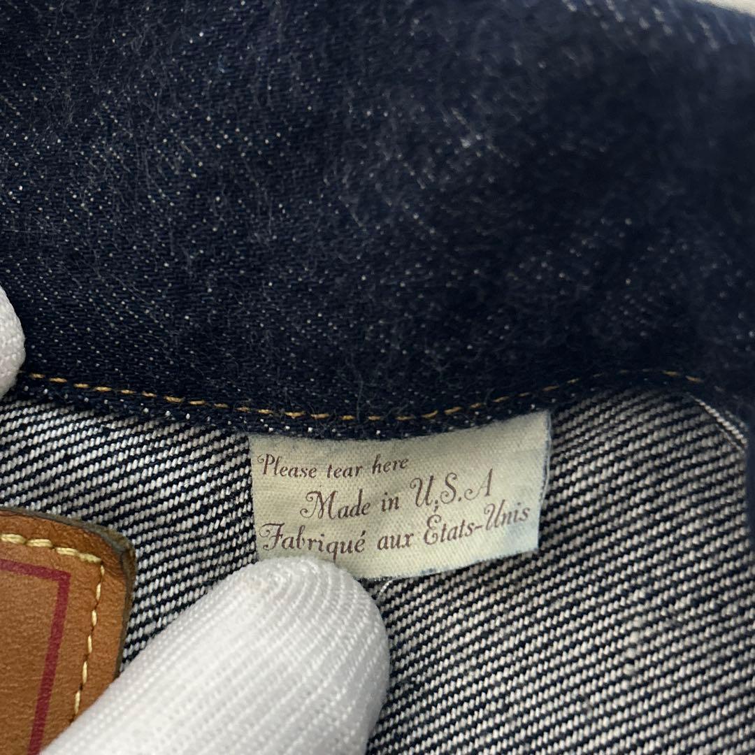 levi's LVC 507XX アメリカ製 デニムジャケット　サイズ42 濃紺