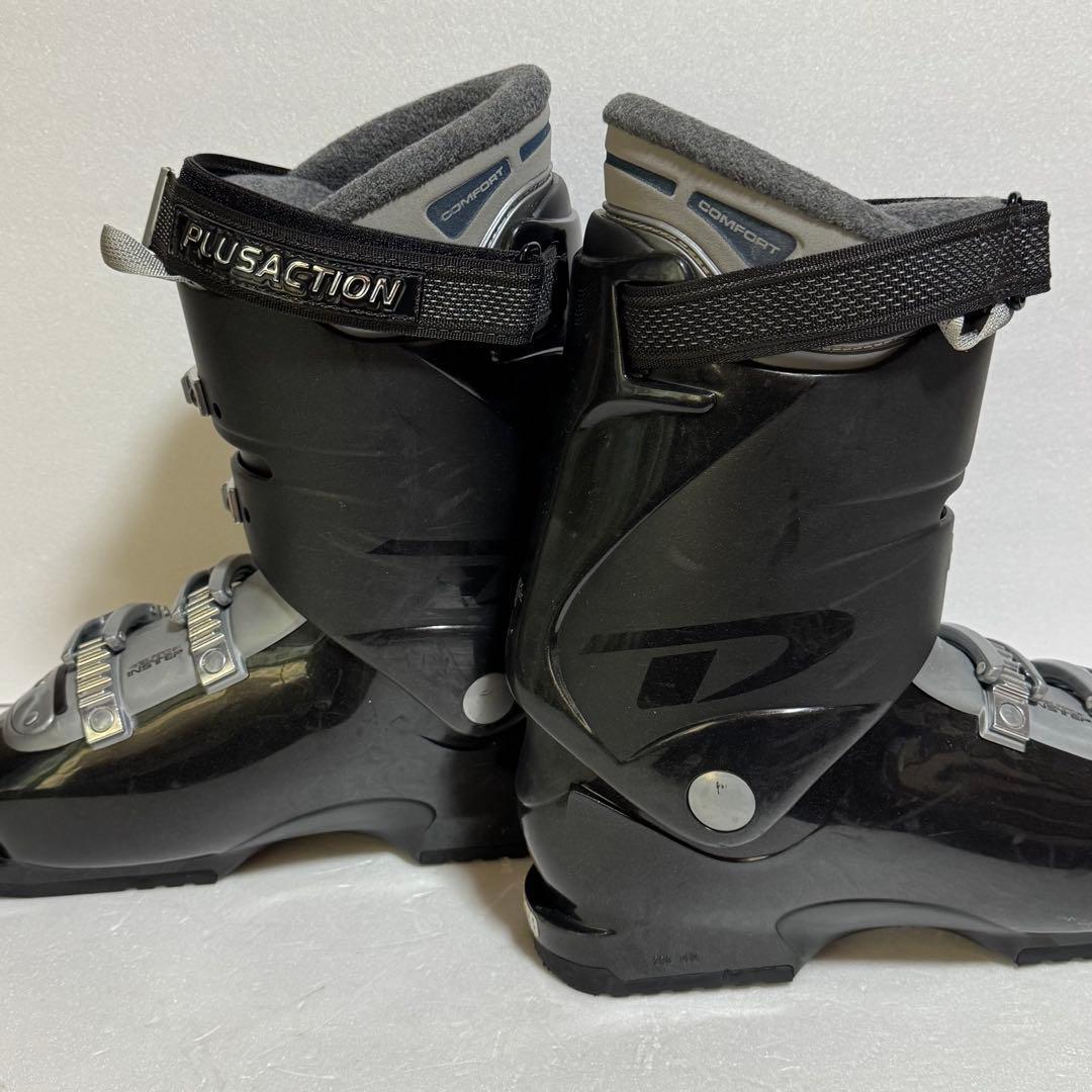 スキーブーツ26-26.5CMPLUSACTION S5.5X黒色ブラック初心者