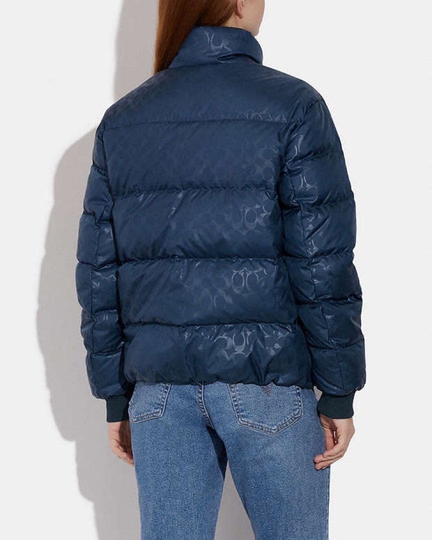 未使用タグ付 coach コーチ 2way モッズコート ダウンライナー 撥水