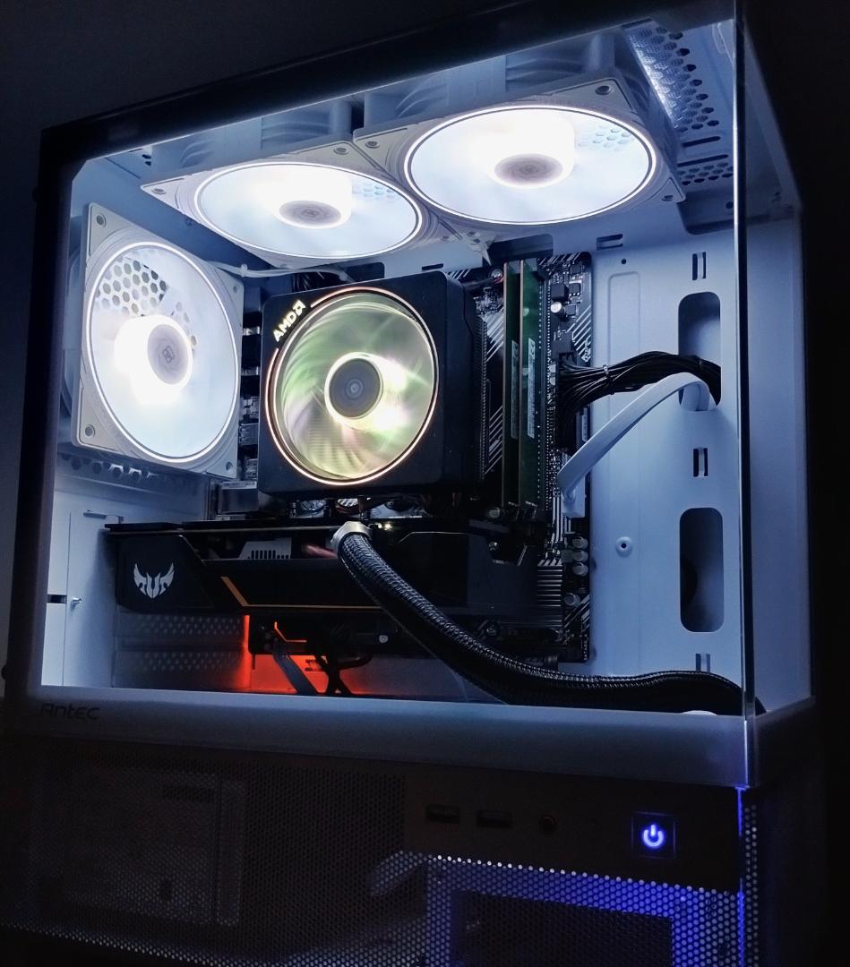 ゲーミングPC/Ryzen7 3700X/GTX1660Super/ダブルSSD