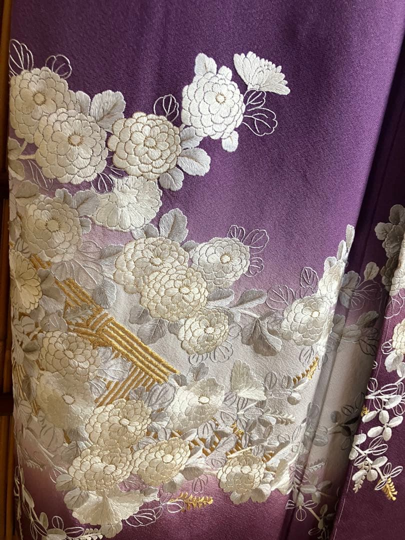 しおり　一つ紋付　色留袖　未使用品