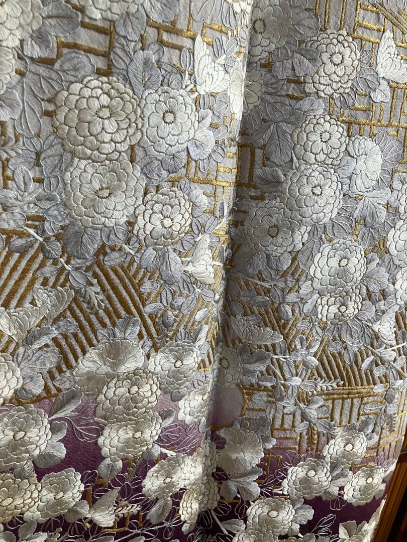 しおり　一つ紋付　色留袖　未使用品