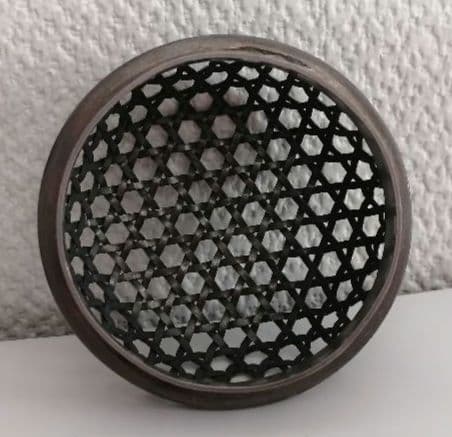 (専用)古伊万里　みじん唐草猪口　銀ホヤ付